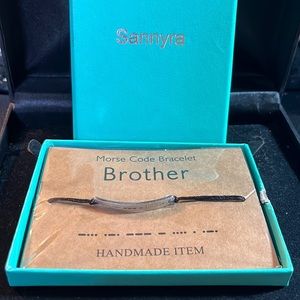 Sannyra Morse code bracelet - L11